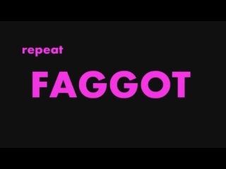 faggot training 4